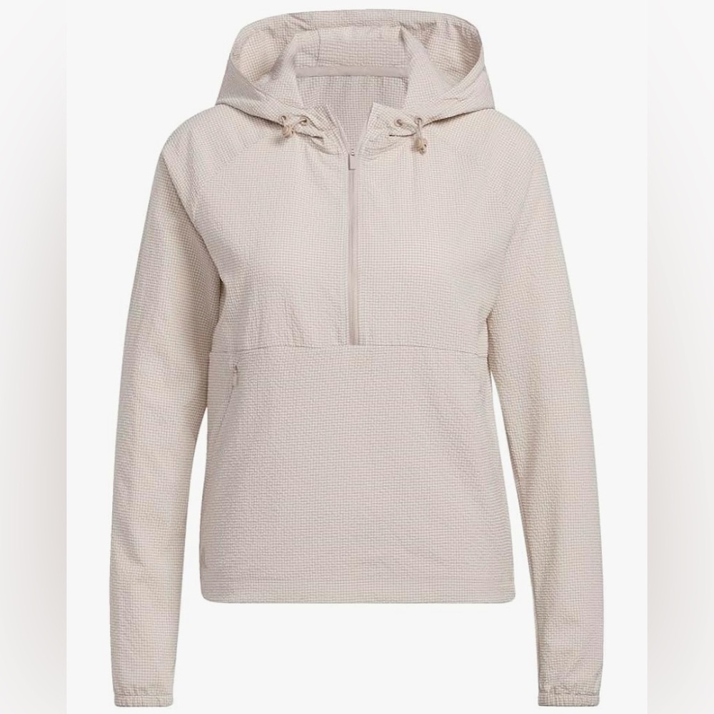 adidas Seersucker 1/4 Zip Golf hoodie